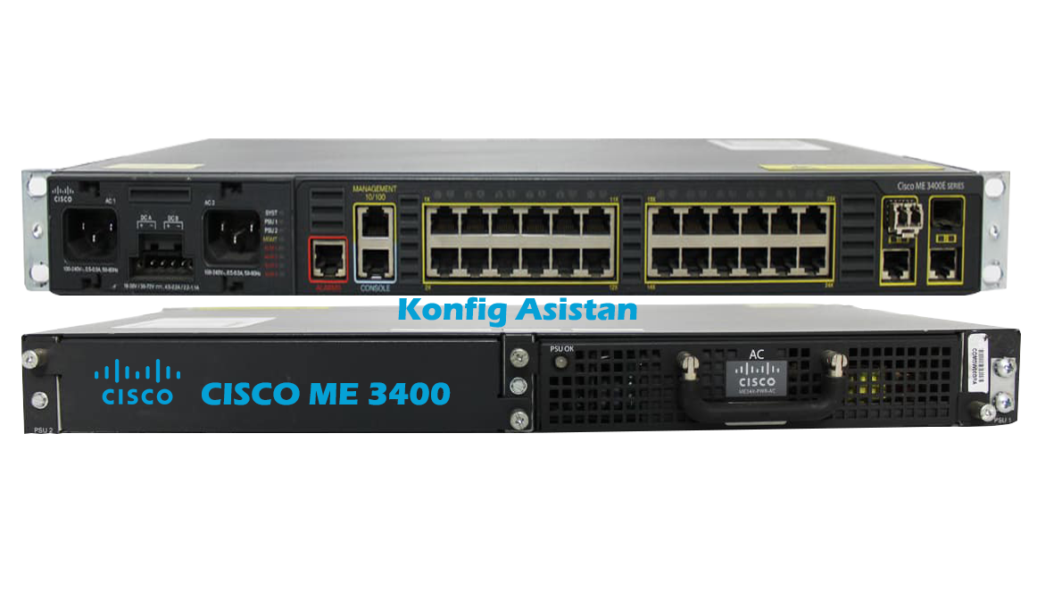 Cisco 3400 ME Switch Kurulumu